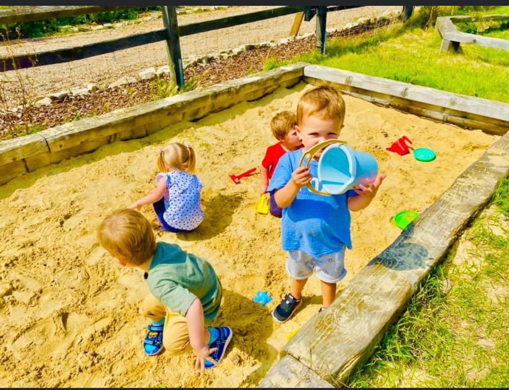 Tots world outdoor sand pit
